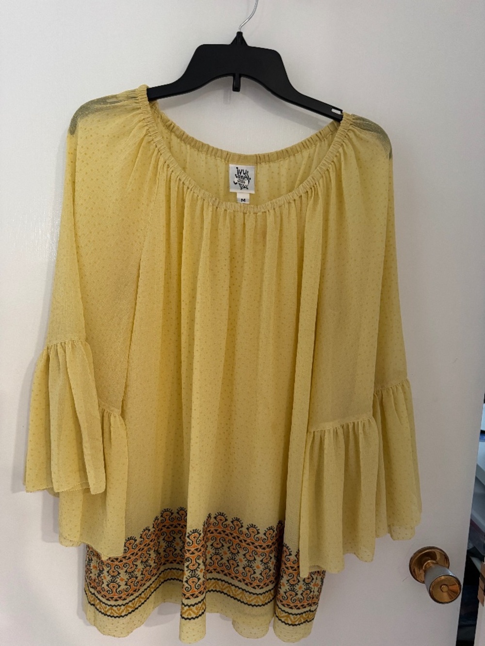 Ivy Jane yellow blouse